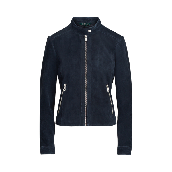 Rennfahrerjacke aus Wildleder Lauren in 1