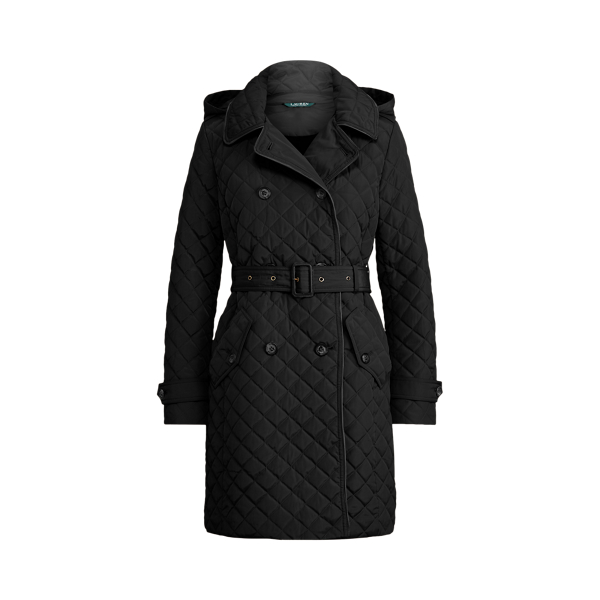 Quilted Trench Coat