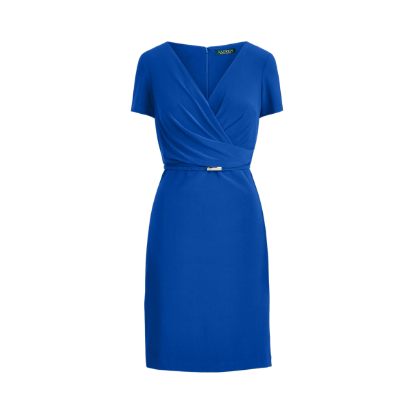 Surplice Matte Jersey Dress Lauren 1