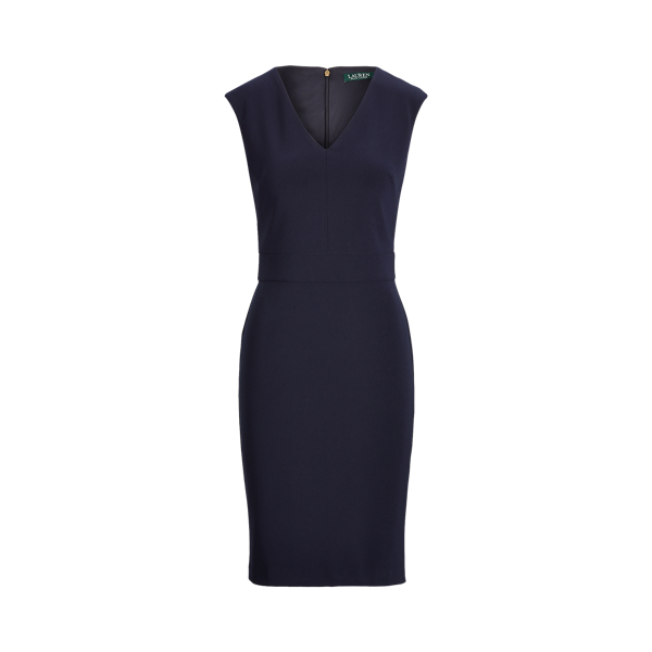 Jersey Cap-Sleeve Dress