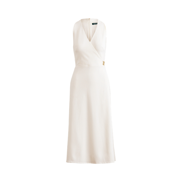 Crepe Sleeveless Dress Lauren 1