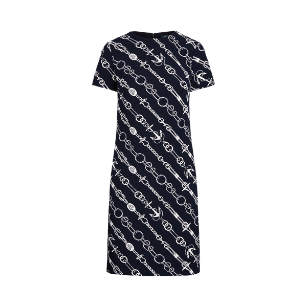 Anchor-Print Jacquard Dress Lauren in 1