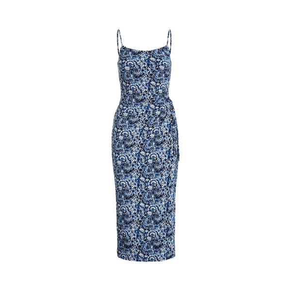 Floral Midi Jersey Dress Lauren Petite 1