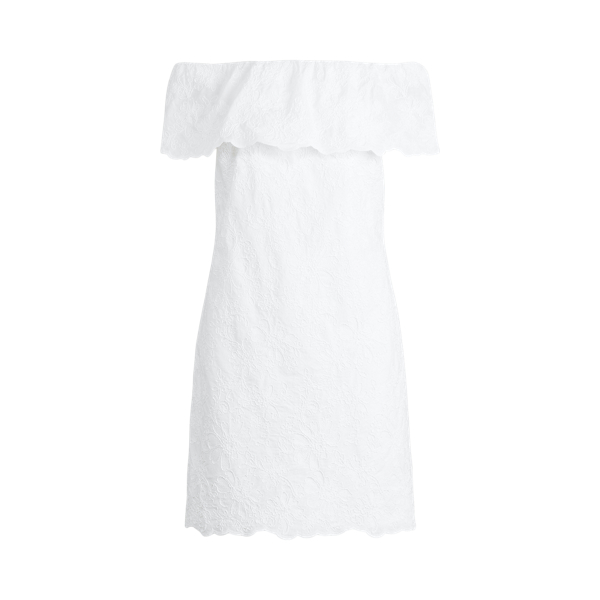 Tulle Off-the-Shoulder Dress Lauren Petite 1