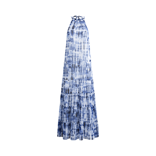 Tie-Dye Georgette Maxidress Lauren Petite em 1
