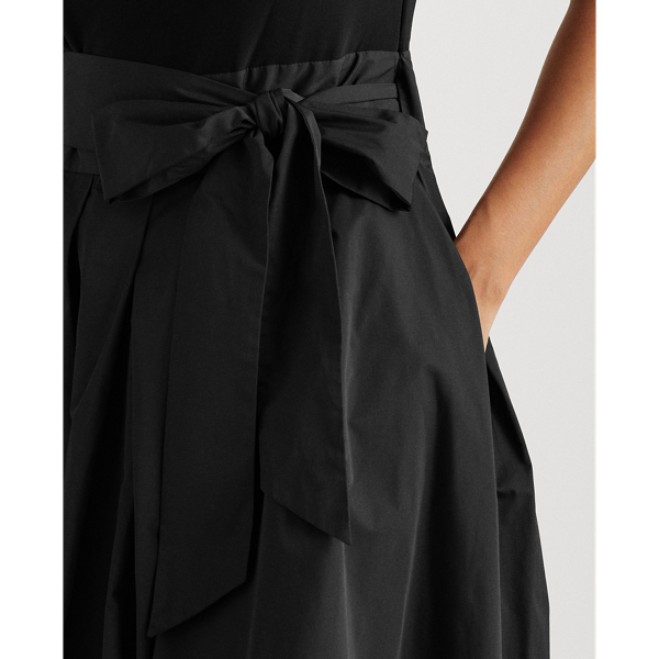 Black Taffeta Sleeveless Gown Lauren 6