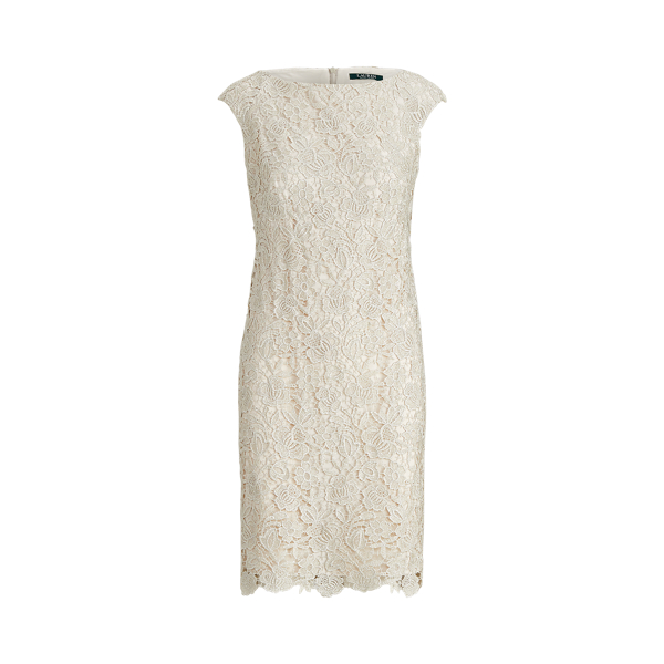 Lace Cap-Sleeve Dress Lauren 1