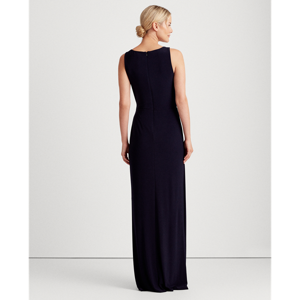 Lighthouse Navy Jersey Sleeveless Dress Lauren 5