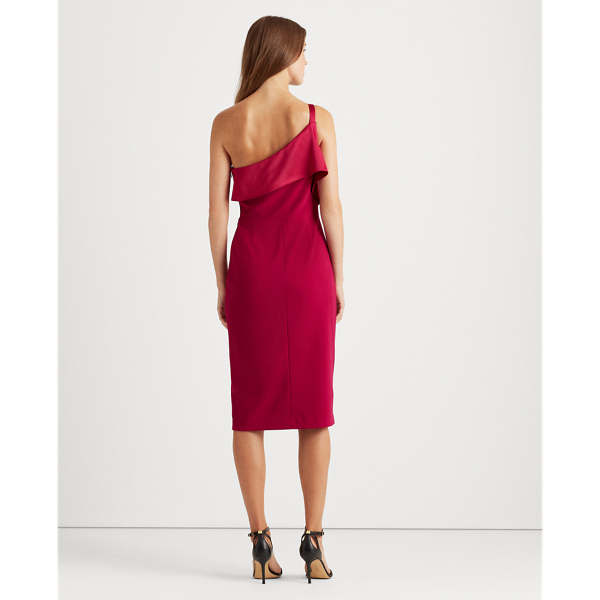 Modern Dahlia Jersey One-Shoulder Dress Lauren 5