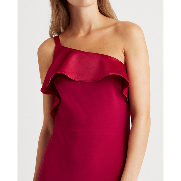 Modern Dahlia Jersey One-Shoulder Dress Lauren 6