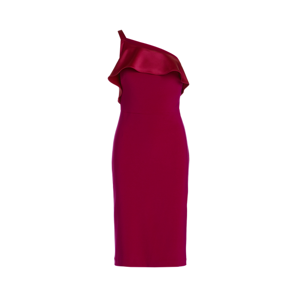 Jersey One-Shoulder Dress