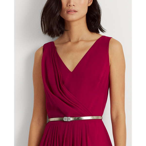 Modern Dahlia Georgette Sleeveless Gown Lauren 6
