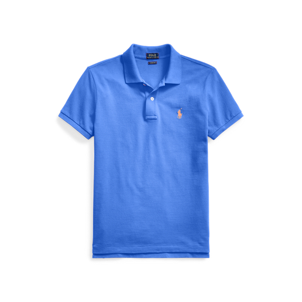 New Iris Blue The Iconic Classic Fit Mesh Polo Shirt Polo Ralph Lauren 2