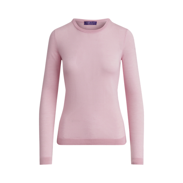 Ballet Pink Cashmere Crewneck Jumper Ralph Lauren Collection 2