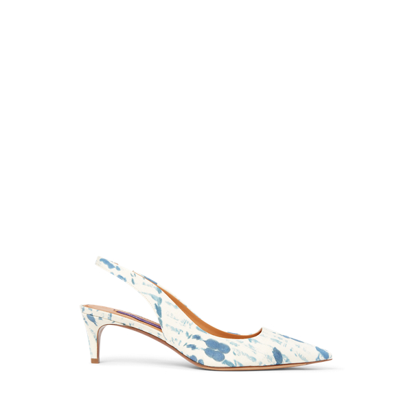 Cleo Print Cotton Pump Ralph Lauren Collection 1