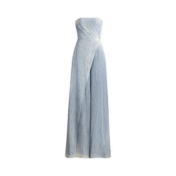 Madelyn Chambray Jumpsuit Ralph Lauren Collection 1