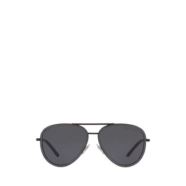 Black Automotive Pilot Sunglasses Ralph Lauren 2