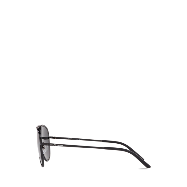 Black Automotive Pilot Sunglasses Ralph Lauren 3