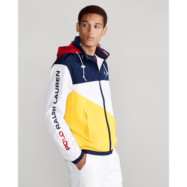 Navy/Yellow Water-Repellent Jacket Polo Ralph Lauren 8