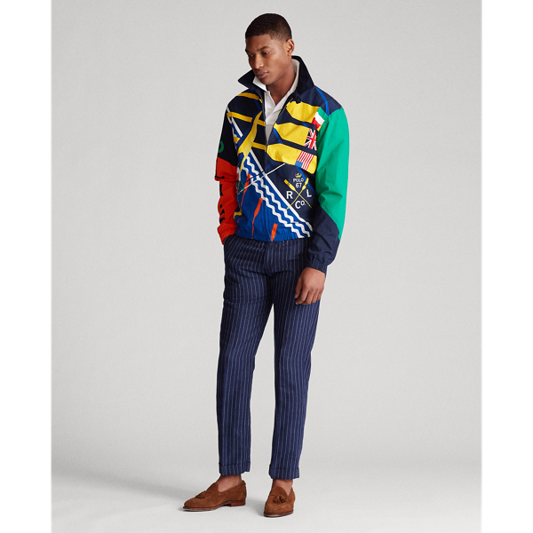 Rowing And Cricket The Bayport Sport Print Jacket Polo Ralph Lauren 4