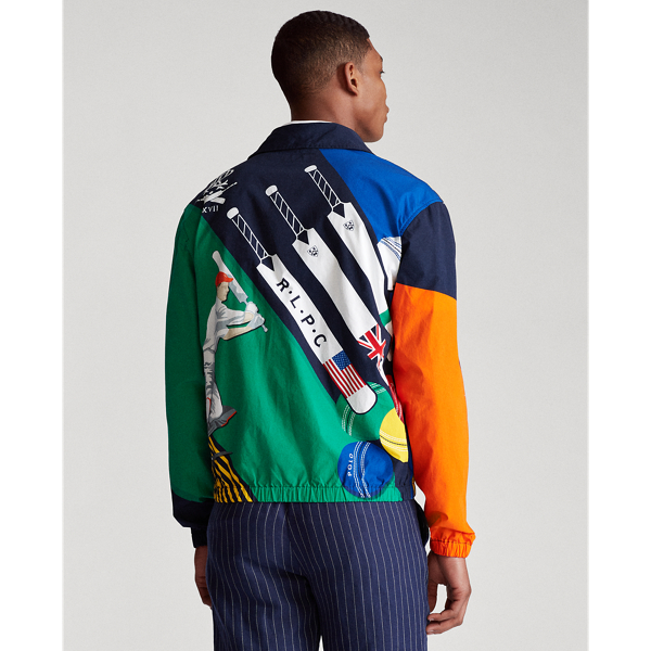 Rowing And Cricket The Bayport Sport Print Jacket Polo Ralph Lauren 5