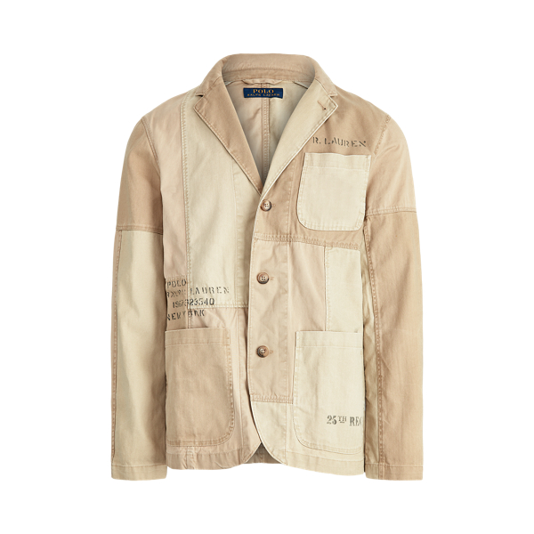 Utility Patchwork Sport Coat Polo Ralph Lauren 1