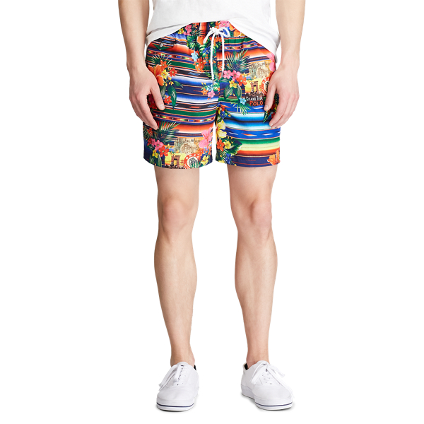 Floral Travel Serape Floral Serape Swim Trunk Polo Ralph Lauren 3