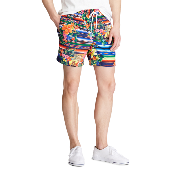 Floral Travel Serape Floral Serape Swim Trunk Polo Ralph Lauren 5