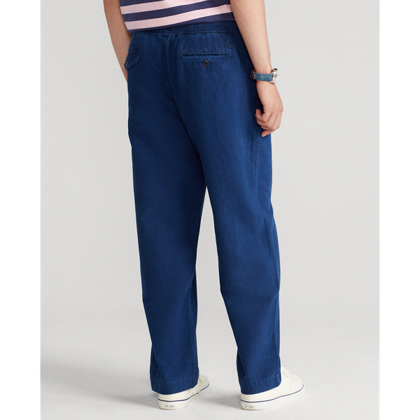 Indigo Relaxed Fit Indigo Oxford Trouser Polo Ralph Lauren 5