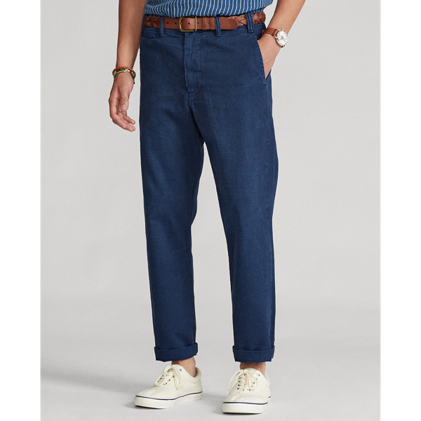 Boston Navy Straight Fit Chino Trouser Polo Ralph Lauren 4