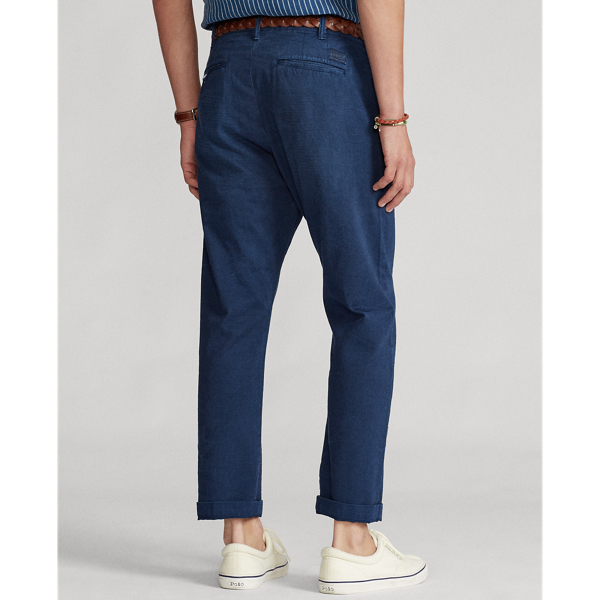 Boston Navy Straight Fit Chino Trouser Polo Ralph Lauren 5