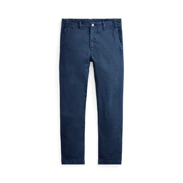 Boston Navy Straight Fit Chino Trouser Polo Ralph Lauren 2