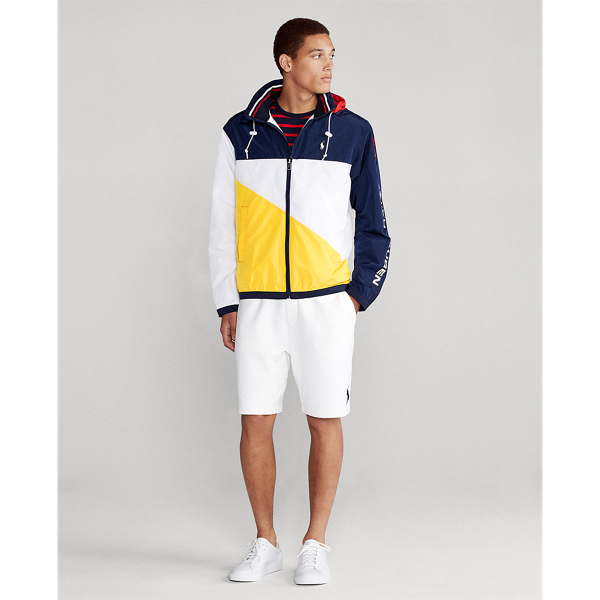 Navy/Yellow Water-Repellent Jacket Big & Tall 3