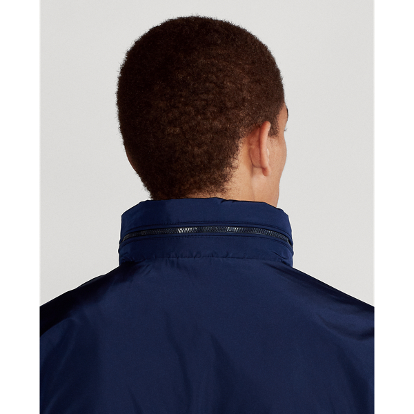 Navy/Yellow Water-Repellent Jacket Big & Tall 6
