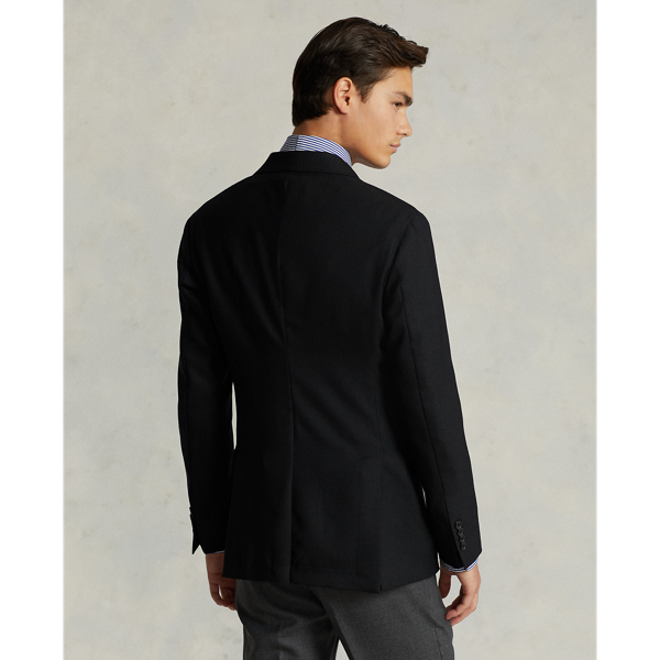 Black Polo Soft Tailored Wool Oxford Jacket Polo Ralph Lauren 5