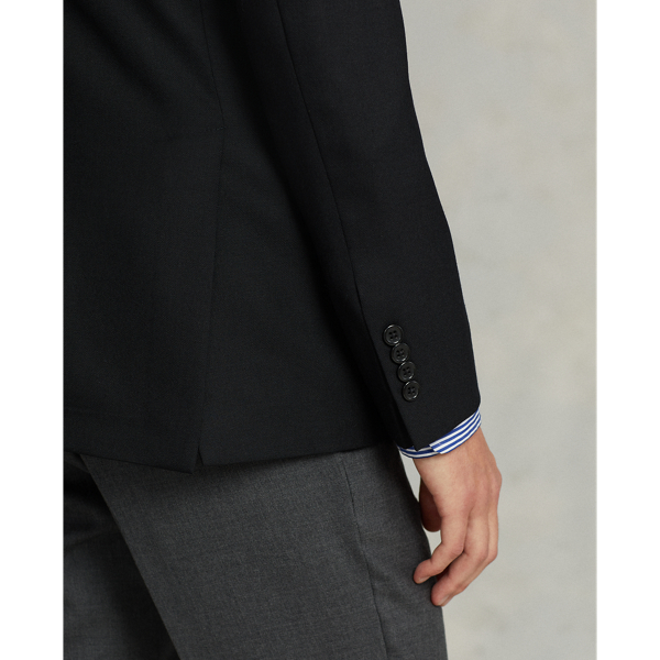 Black Polo Soft Tailored Wool Oxford Jacket Polo Ralph Lauren 6