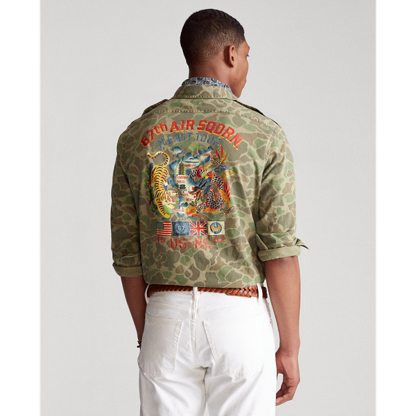 4806 Camo Art Classic Fit Camo Tour Shirt Polo Ralph Lauren 4