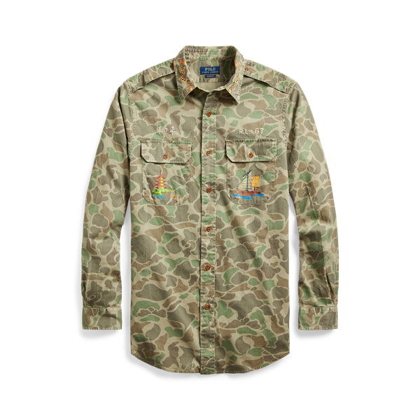 4806 Camo Art Classic Fit Camo Tour Shirt Polo Ralph Lauren 2