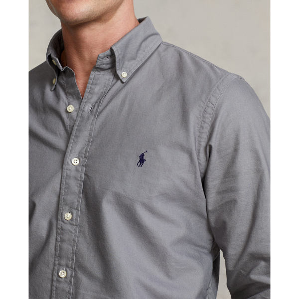 Garment-Dyed Oxford Shirt - All Fits
