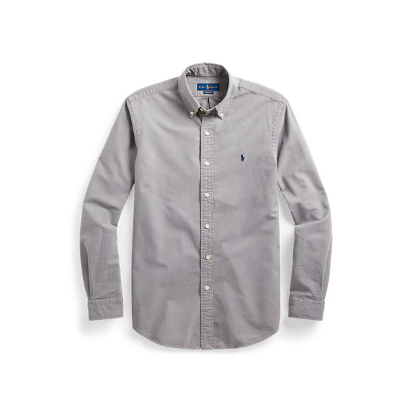 Garment-Dyed Oxford Shirt - All Fits