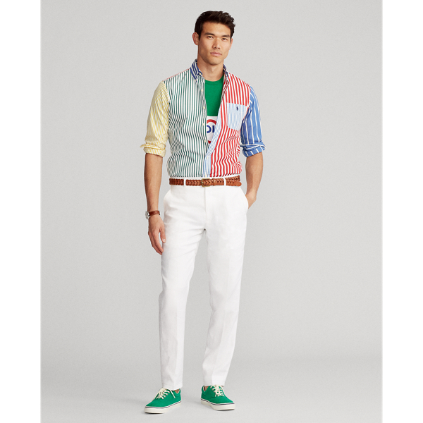 Fun Shirt Custom Fit Striped Fun Shirt Polo Ralph Lauren 3