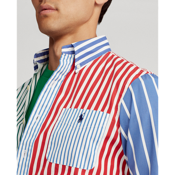 Fun Shirt Custom Fit Striped Fun Shirt Polo Ralph Lauren 5
