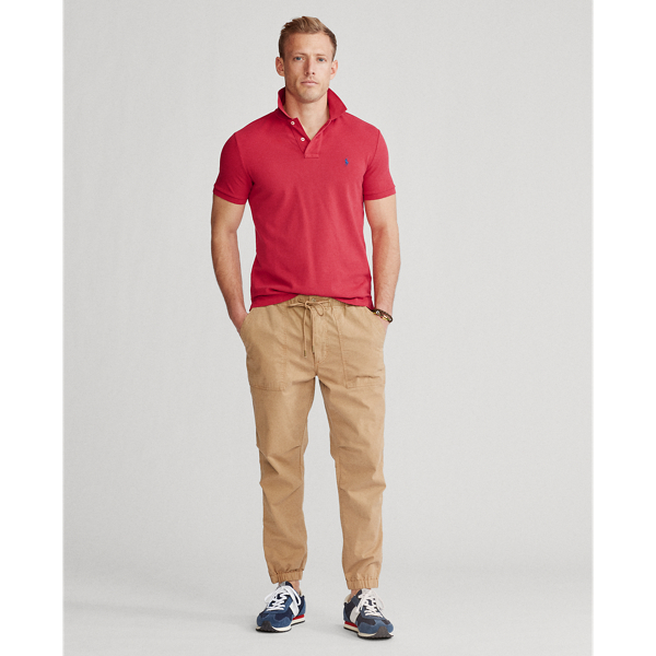 Post Red The Iconic Mesh Polo Shirt Polo Ralph Lauren 3