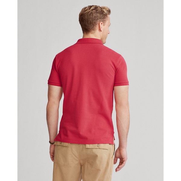 Post Red The Iconic Mesh Polo Shirt Polo Ralph Lauren 4