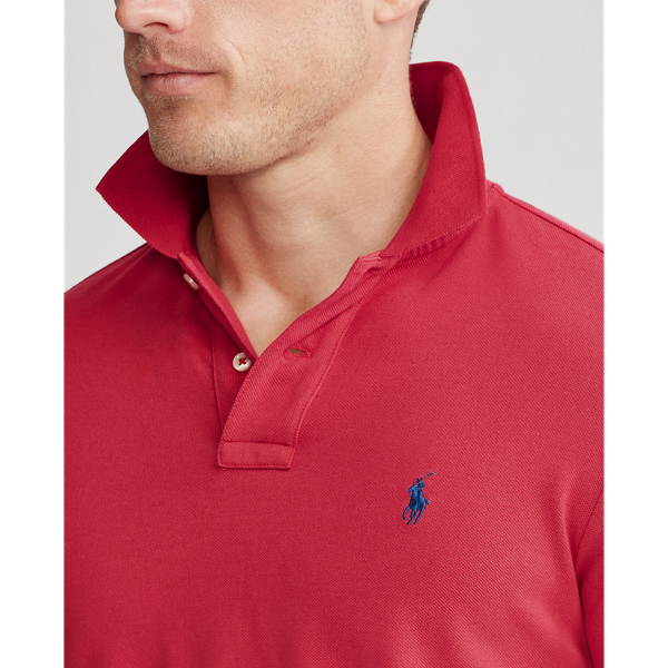 Post Red The Iconic Mesh Polo Shirt Polo Ralph Lauren 5