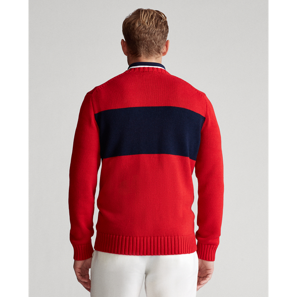 Red Multi Polo Sport Cotton Jumper Polo Ralph Lauren 4