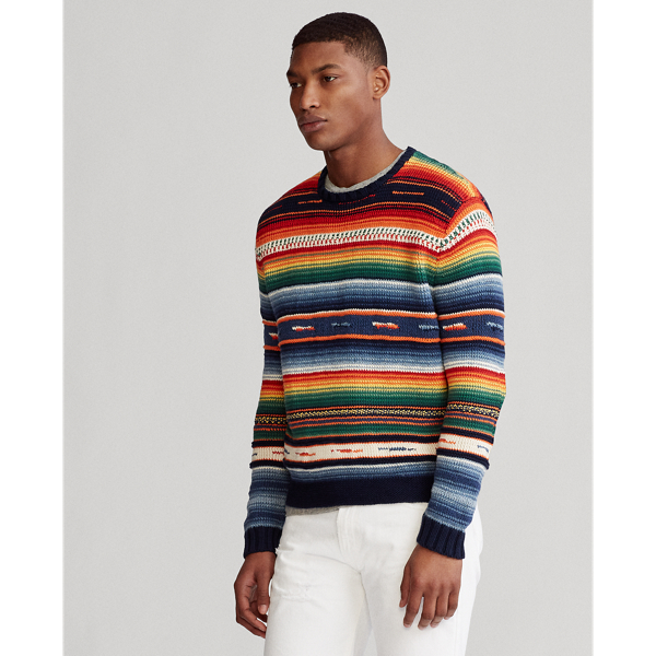 Royal Serape Serape Cotton-Blend Sweater Polo Ralph Lauren 4