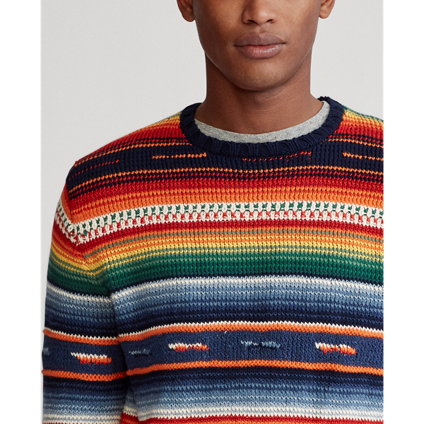 Royal Serape Serape Cotton-Blend Sweater Polo Ralph Lauren 6
