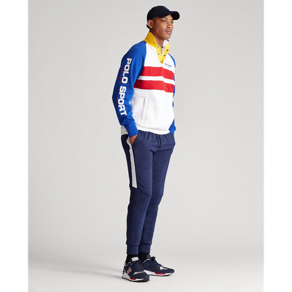 Ceramic White Multi Polo Sport Rugby Sweatshirt Polo Ralph Lauren 3