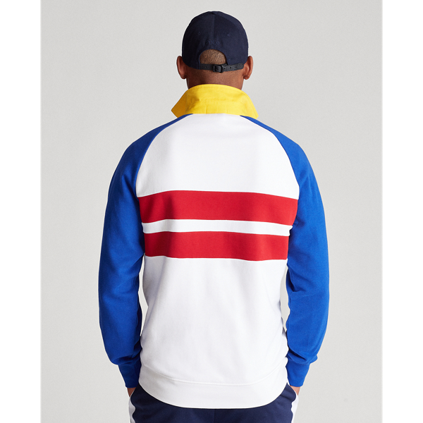 Ceramic White Multi Polo Sport Rugby Sweatshirt Polo Ralph Lauren 4